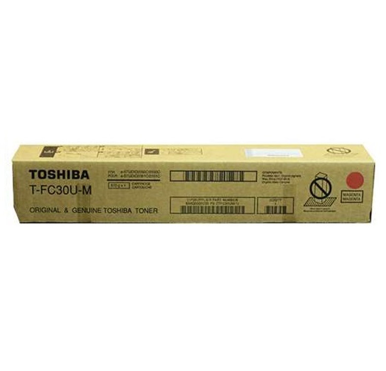 Genuine Toshiba T-FC30U-M (TFC30UM) Magenta Toner Cartridge