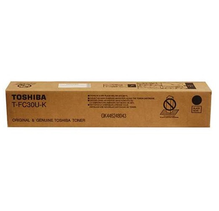 Genuine Toshiba T-FC30U-K (TFC30UK) Black Toner Cartridge