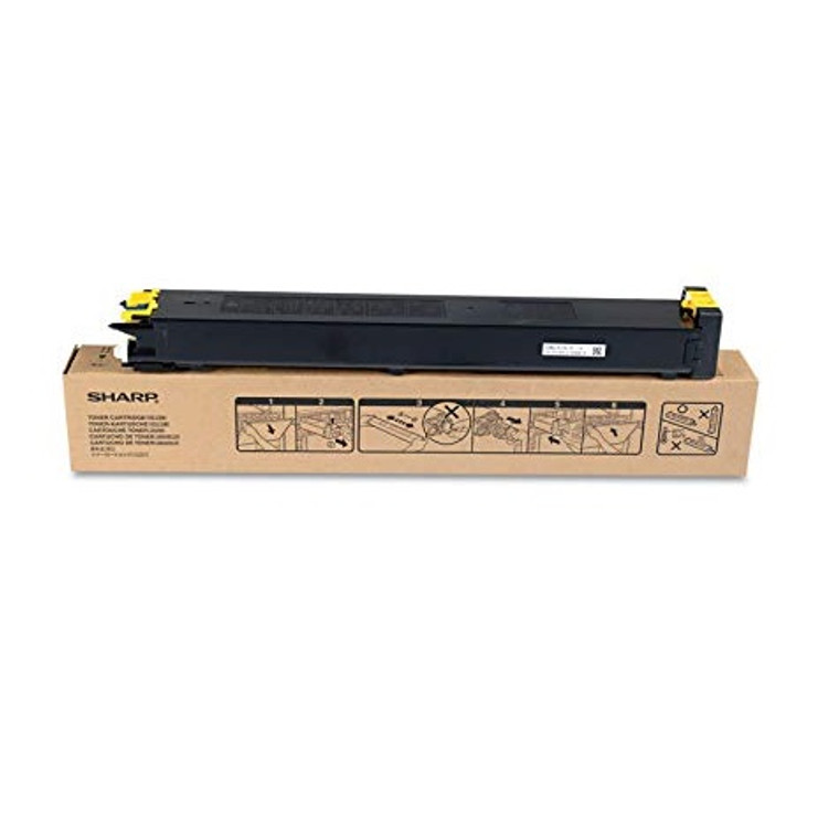 Genuine Sharp MX-31NTYA (MX31NTYA) Yellow Toner Cartridge