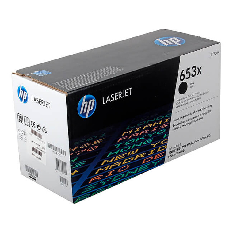 HP 653X CF320X Original Black Toner Cartridge High Yield