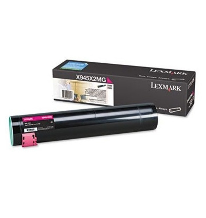 Genuine Lexmark X945X2MG Magenta High Yield Toner Cartridge