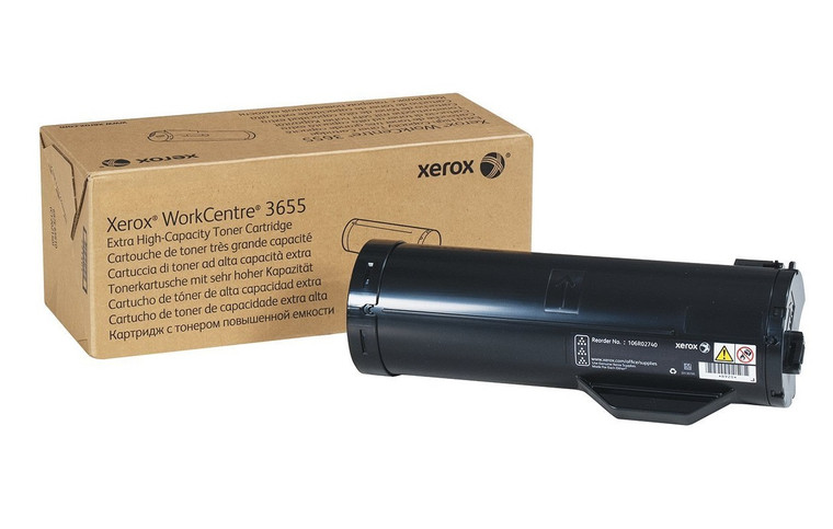 Genuine Xerox 106R02742 Extra High Yield Black Metered Toner Cartridge