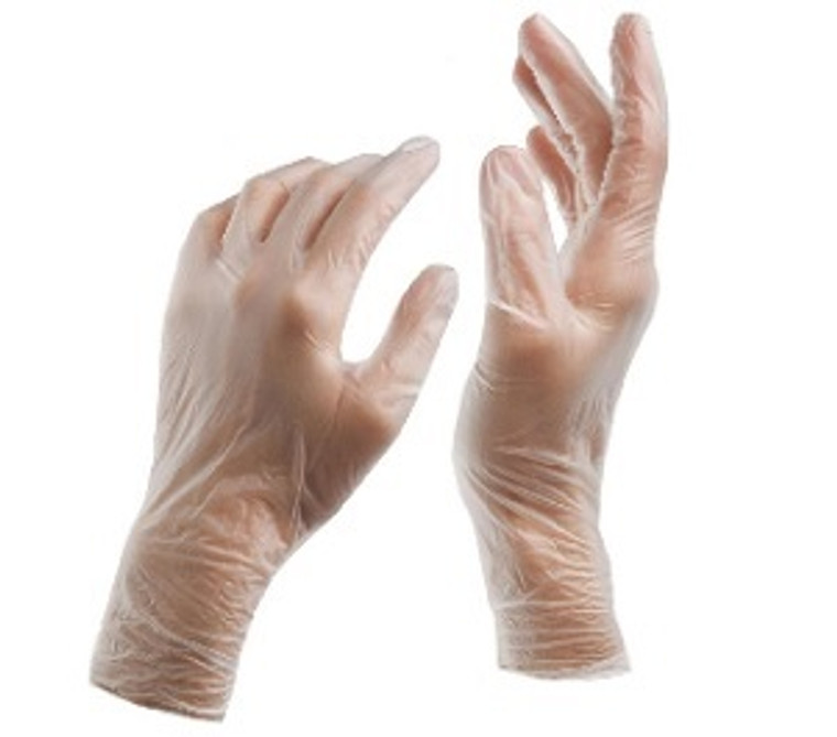 Aurelia Vinyl Powder-free Exam Gloves - Large Size (500 pcs)