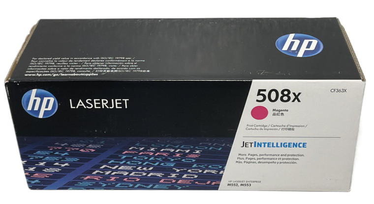 Genuine Original HP 508X CF363X Magenta Toner Cartridge