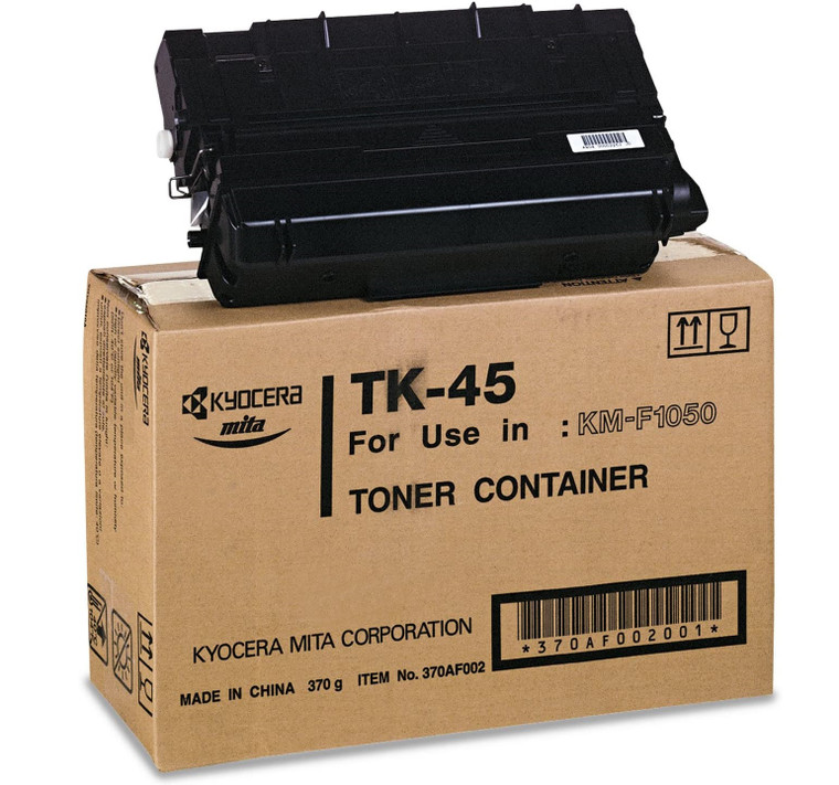 Kyocera 370AF002 Model TK-45 Black Toner Cartridge