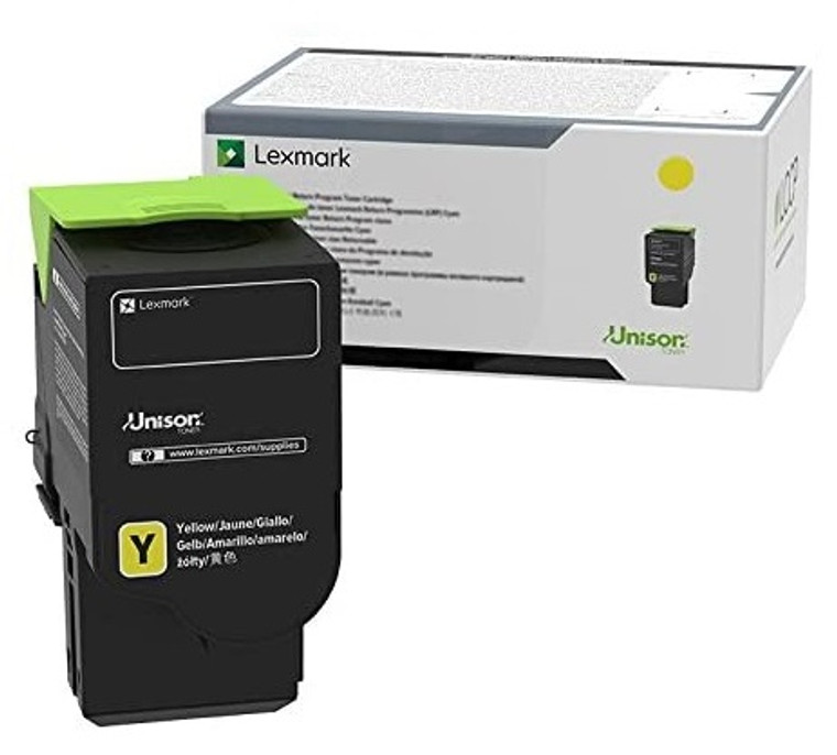 Genuine Lexmark C2310Y0 Yellow Return Program Toner Cartridge (OPEN BOX)