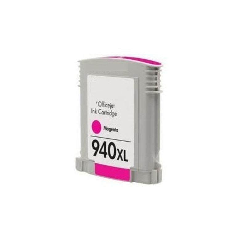 HP 940XL C4908AN Remanufactured High Yield  Magenta Ink cartridge