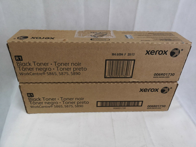 Genuine Xerox 006R01730 Black Toner Cartridges (2pcs)