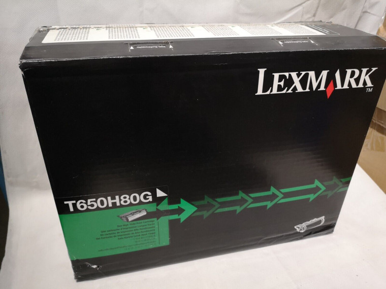 Original Lexmark T650H80G Toner Cartridge (Open Box)