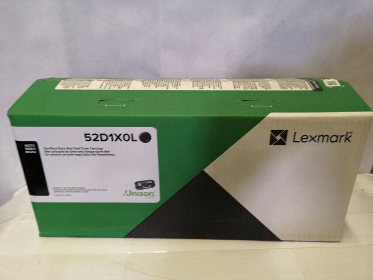 Original Lexmark 52D1X0L 52D1X00 Extra High Yield Toner Cartridge