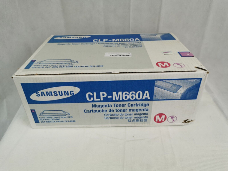 Genuine Samsung Clp-m660A Magenta Toner Cartridge