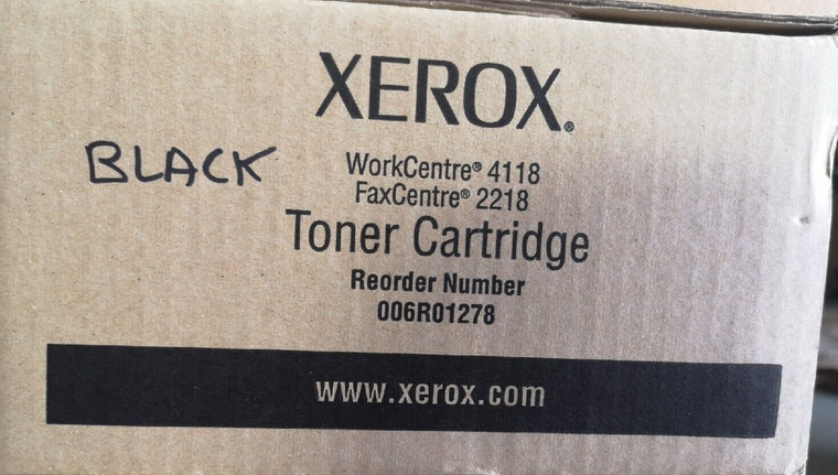 Original Xerox 006R01278 Toner Cartridge For Workentre 4118, Faxcentre 2218