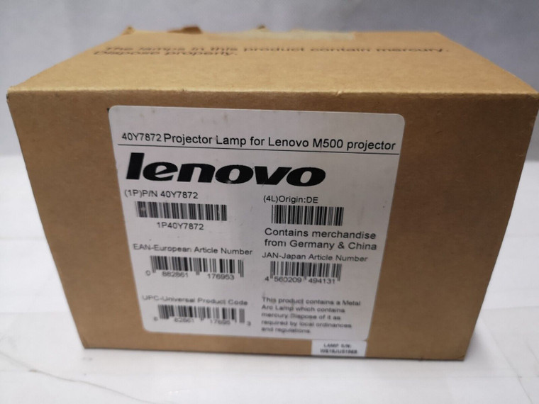 Lenovo 40Y7872 Projector Lamp For Lenovo M500 Projector