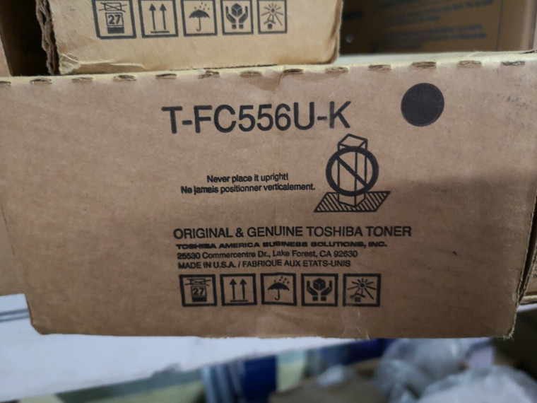 Genuine Toshiba TFC556UK (T-FC556U-K) Black Toner Cartridge