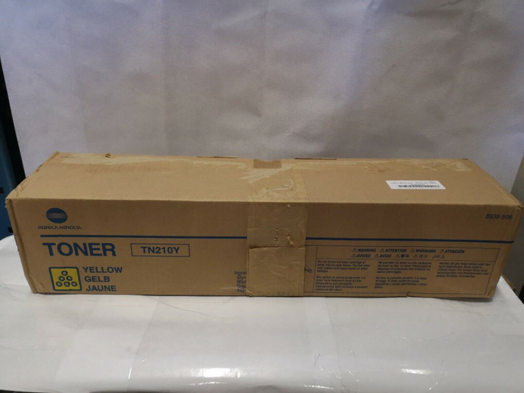 Genuine Konica Tn210Y Yellow Toner Cartridge