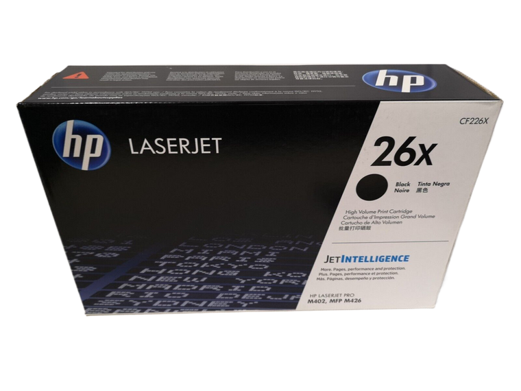 New Genuine HP 26X CF226X Toner Cartridge