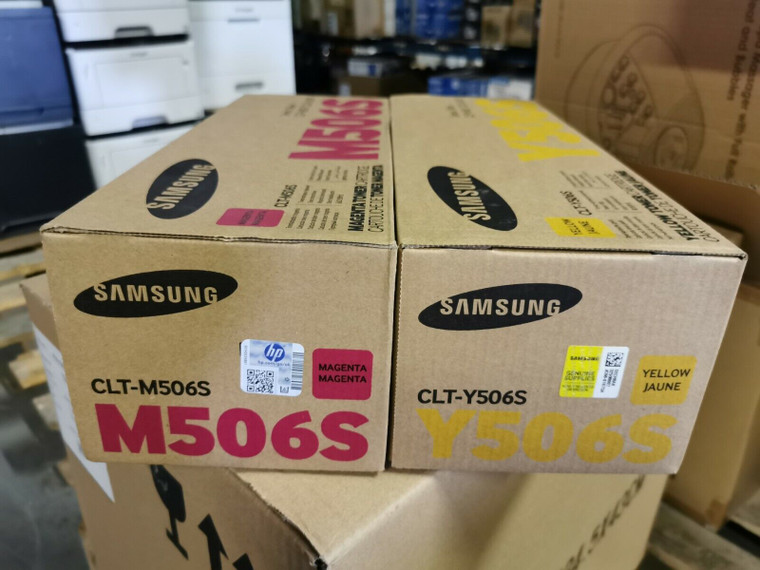 Original Samsung Clt-m506s Clt-y506s Toner Cartridges