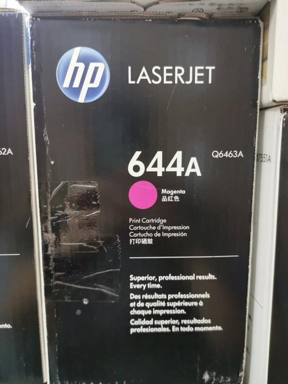 Genuine Original HP 644A Q6463A Magenta Toner Cartridge