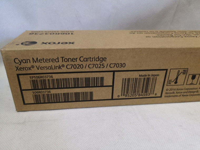 Original Xerox Versalink C7020 C7025 C7030 Cyan Toner Cartridge