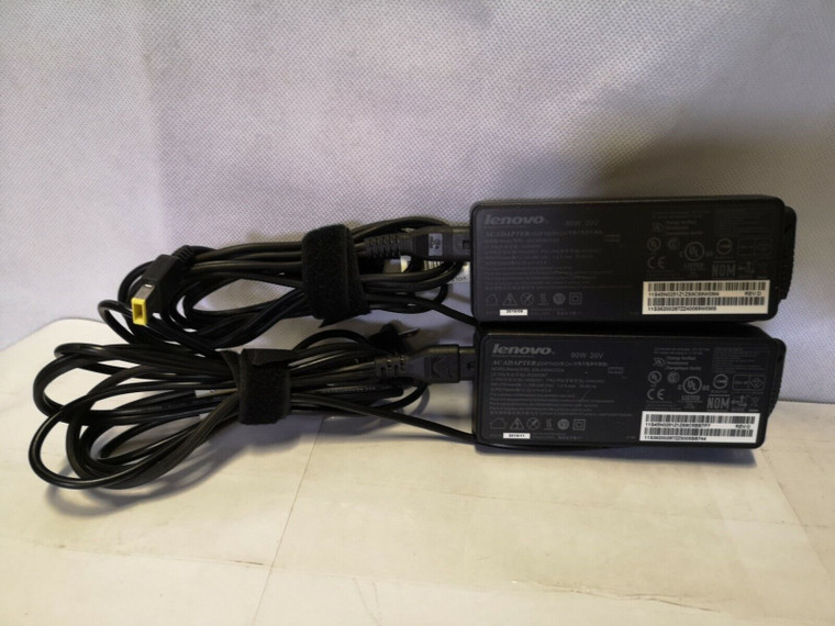 Lenovo ADLX90NCC2A AC Adapter 100-240V 1.2A 50-60-Hz 20V 90W 4.5A (2 pcs)