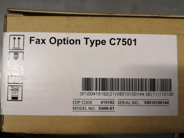 Ricoh 415192 Fax Option Type C7501