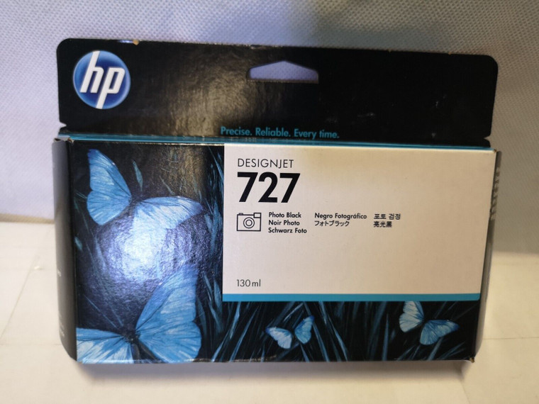 Genuine HP 727 B3P23A Photo Black Ink Cartridge (2020 & 180 Days Warranty)