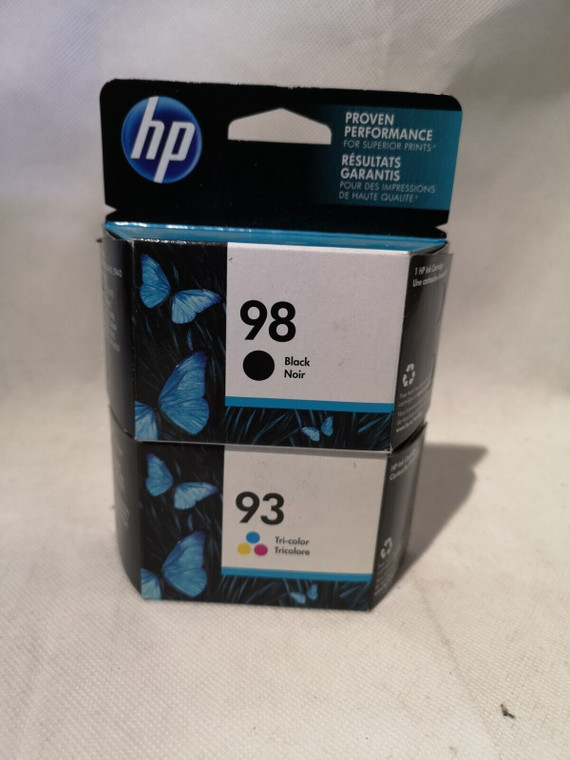 HP 98 And HP 93 Ink Cartridges