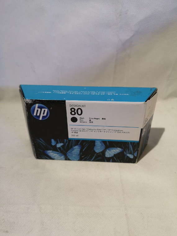 Original HP C4871A 80 Black Ink Cartridge