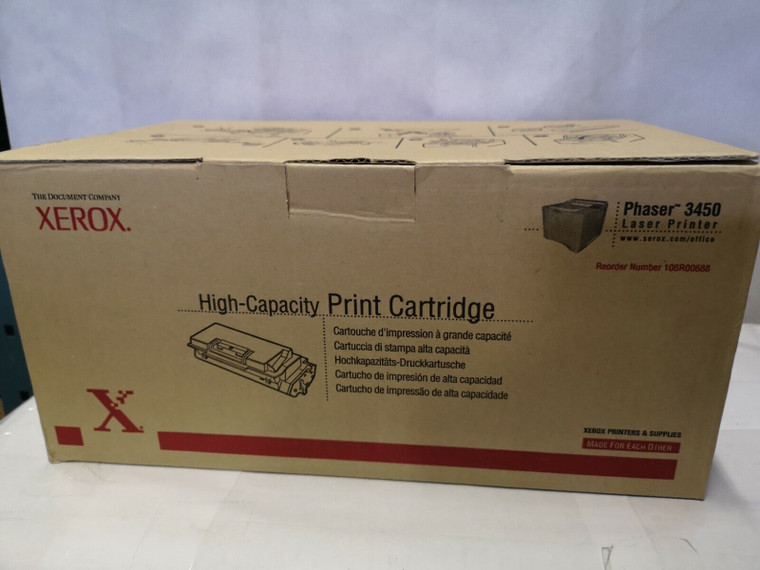 Original Genuine Xerox 106R00688 High Capacity Toner Cartridge For Phaser 3450
