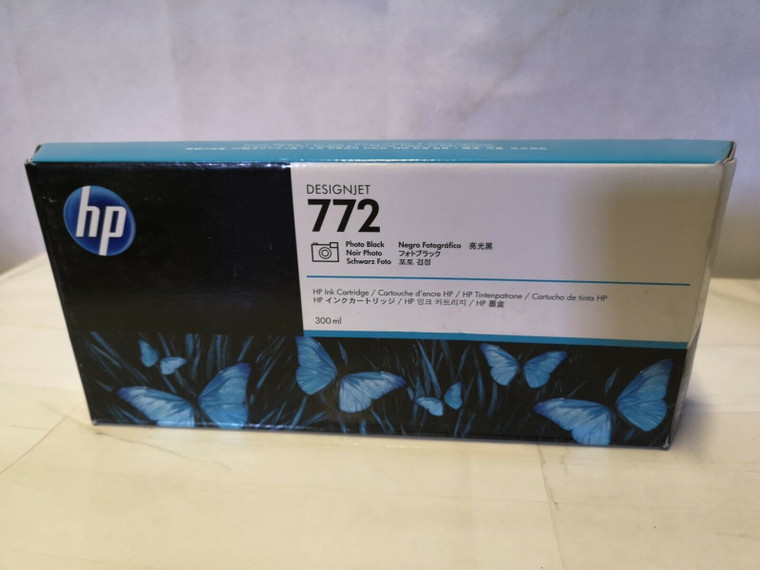 Genuine HP 772 Photo Black CN633A Ink Cartridge In BOX (2017)