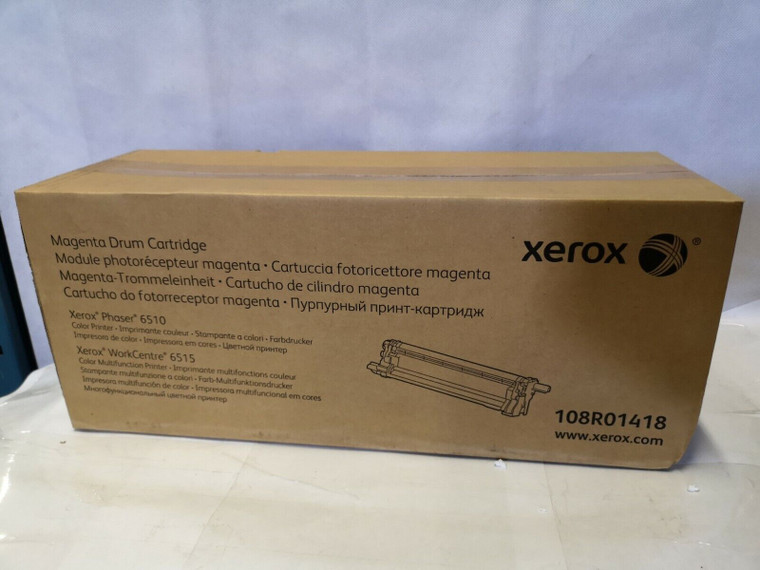Genuine Xerox 108R01418 Magenta Drum Cartridge for Xerox Phaser 6510