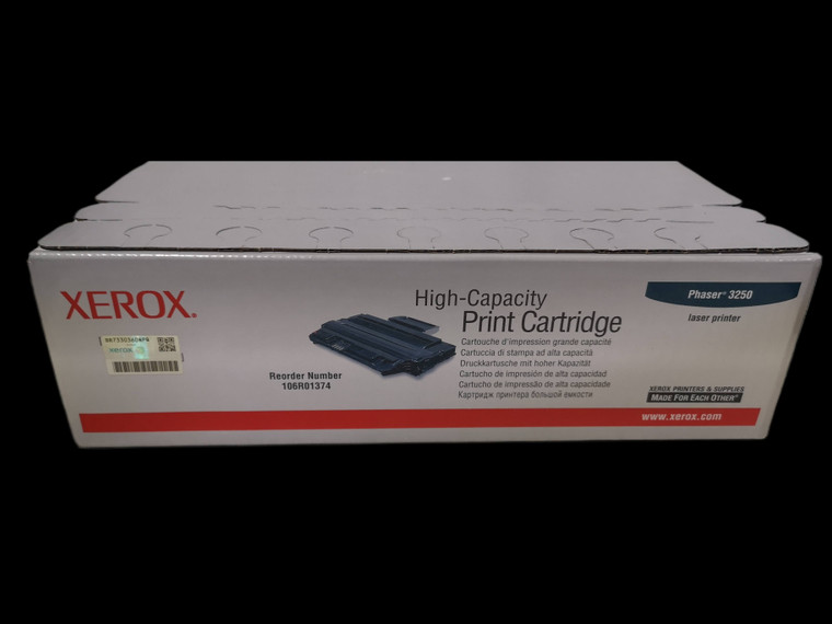 Genuine Xerox 106R01374 Black Toner Cartridge for Xerox 3250