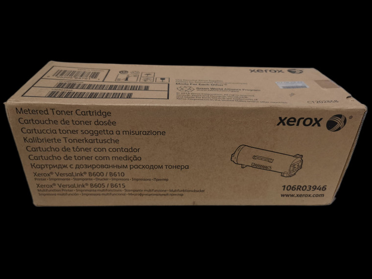 Genuine XEROX 106R03946 Metered Toner Cartridge