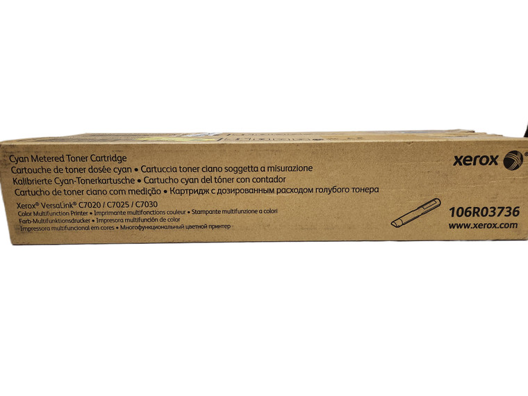 Original Xerox 106R03736 Cyan Toner Cartridge