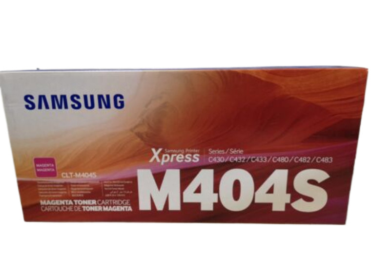 Genuine Samsung CLT-M404S Magenta Toner Cartridge