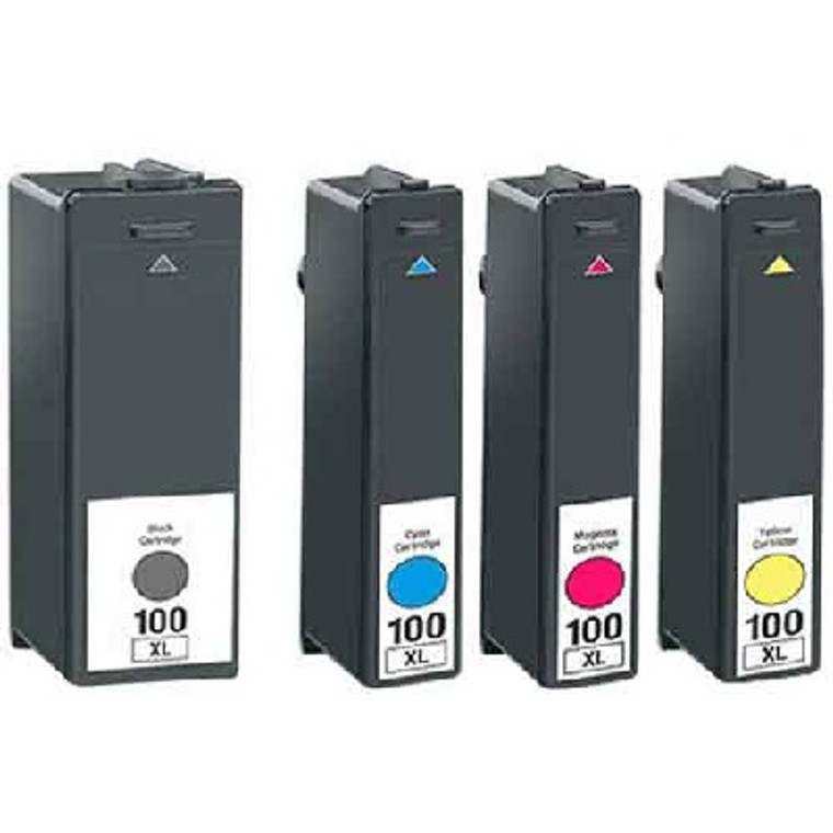 Lexmark 100XL New Compatible Ink Cartridge Combo set High Yield