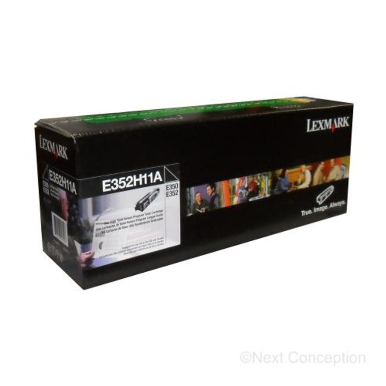 Genuine Lexmark E352H11A Toner Cartridge