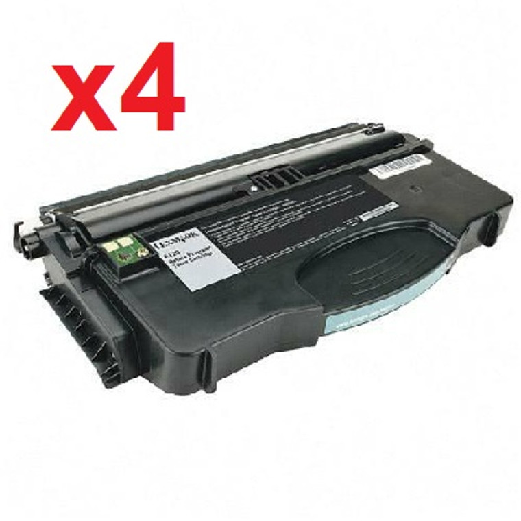 LEXMARK 12035SA Compatible Black Laser Cartridge (Pack of 4)