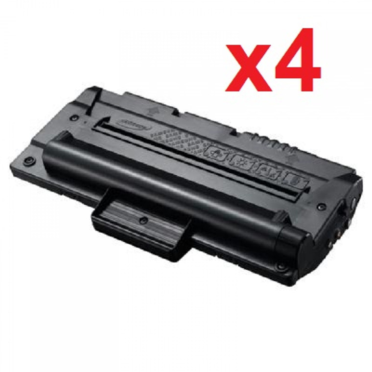 New Black Toner Cartridge Compatible with Samsung SCX-D4200A  (Pack of 4)