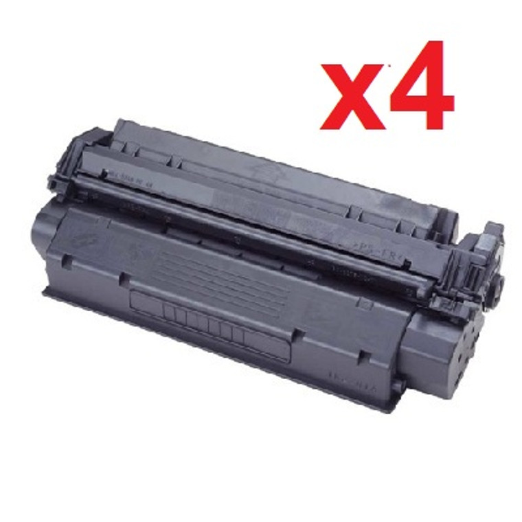 HP 15X C7115 New Compatible Black Toner Cartridge High Yield (Pack of 4)