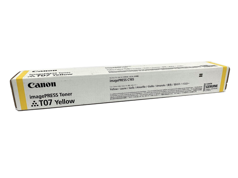 Genuine Canon 3644C001 3644C001AA T07 Toner Cartridge Yellow ImagePress C165