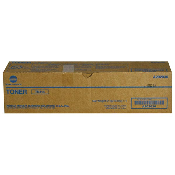 Original Konica Minolta TN414 (A202030) Black Toner Cartridge