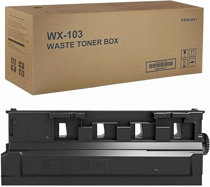 WX-103 Waste Toner Box for KONICA MINOLTA Bizhub 224E 284E 364E 454E 554E C224 C284 C308 C364 C454 C554 C258 368 C458 C558 C658 A4NN-WY3