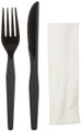 Utensil Kits - Individual pack include White knife, fork & napkin (500 pcs)