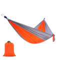 Portable Parachute Hammock  - Lightweight for Outdoor or Indoor, Camping & Hiking (Orange)