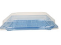 Rectangular Sushi Takeout Box / Sushi Tray with Lids 7.36'' x 5.15''x 2.08'' (400 sets)