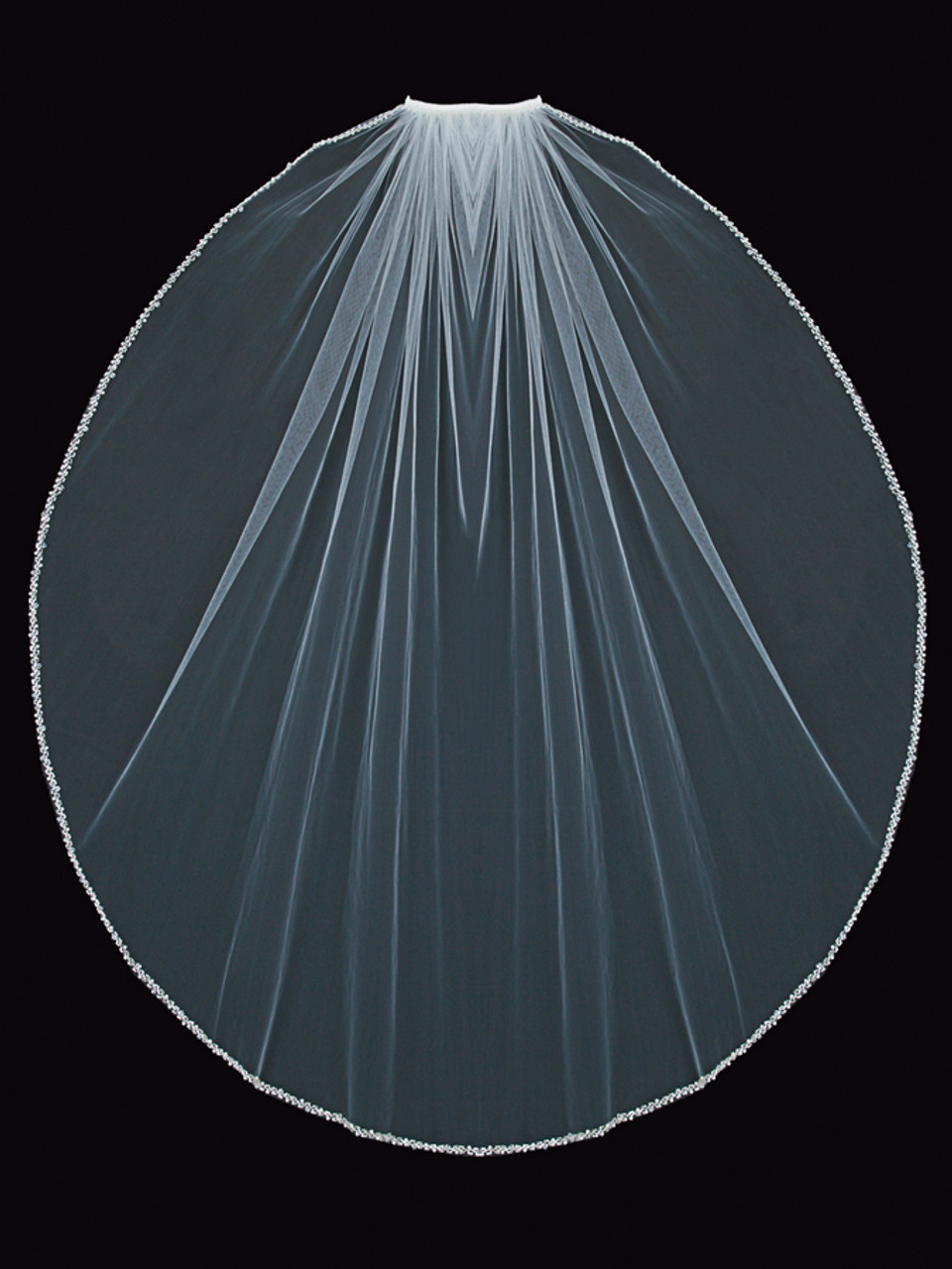 En Vogue Bridal Style V1498SF - English Tulle Fingertip Veil - One Tier