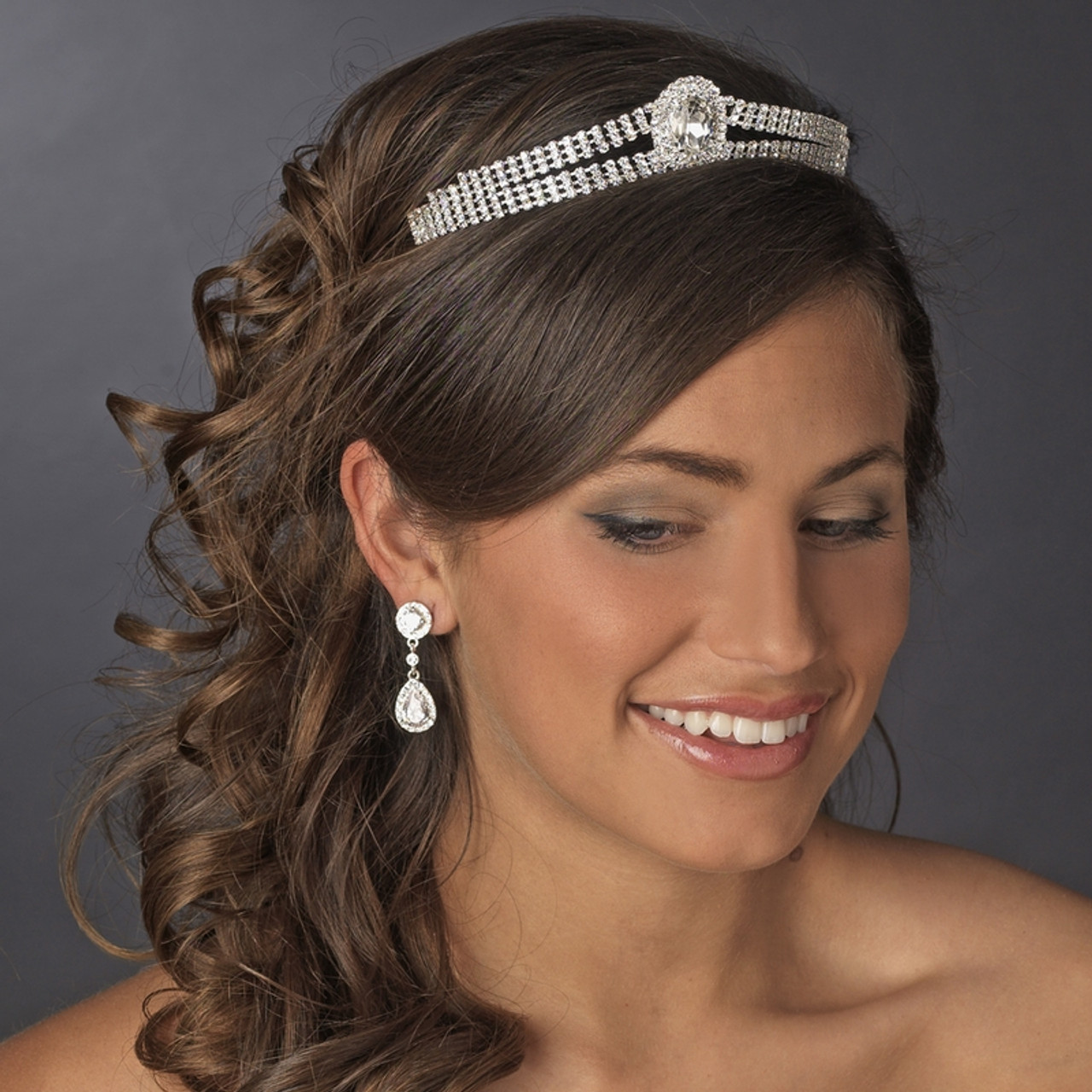 Rhinestone Royalty Tiara HP 618