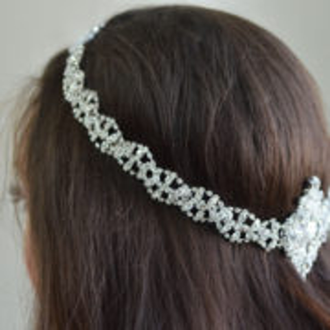 Elena Designs E869 - Rhinestone headband