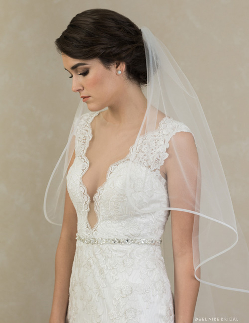 Cascading Pearl Wedding Veil